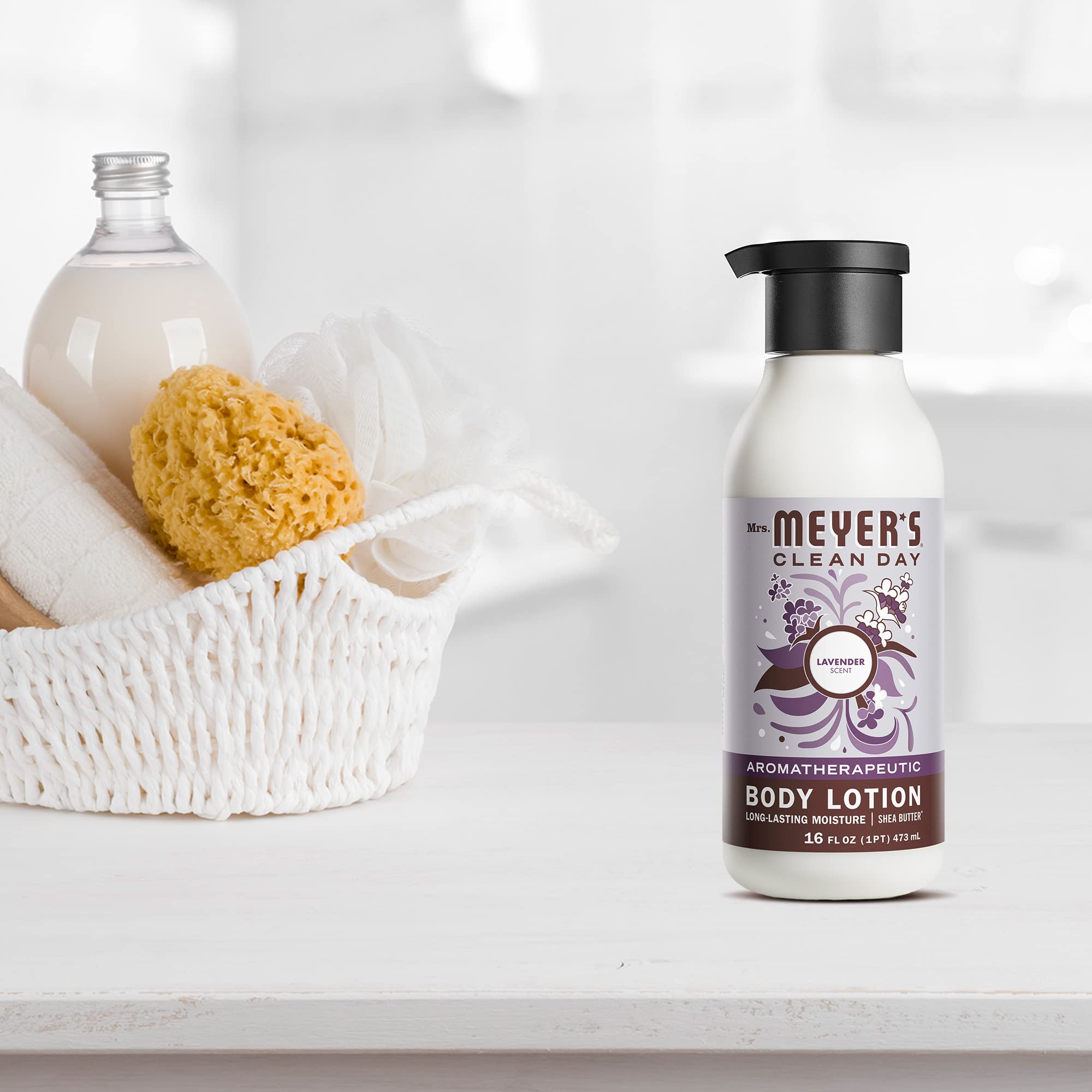 Amazon.com : MRS. MEYER'S CLEAN DAY Body Lotion, Long-Lasting, Non